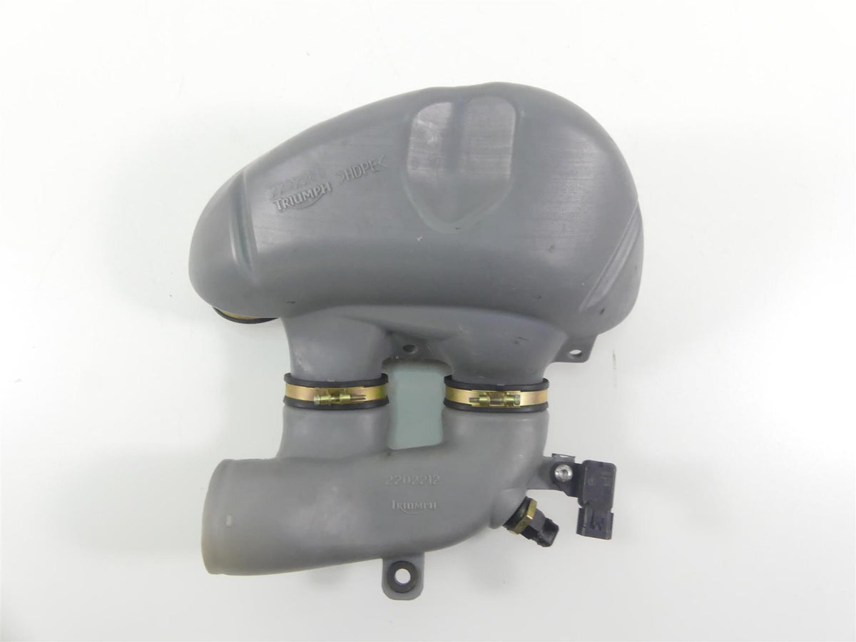 2013 Triumph Rocket 3 Touring Side Air Inlet Tube Duct Manifold Box T2202250 {{ shop.shopifyCountryName }} - Mototech271