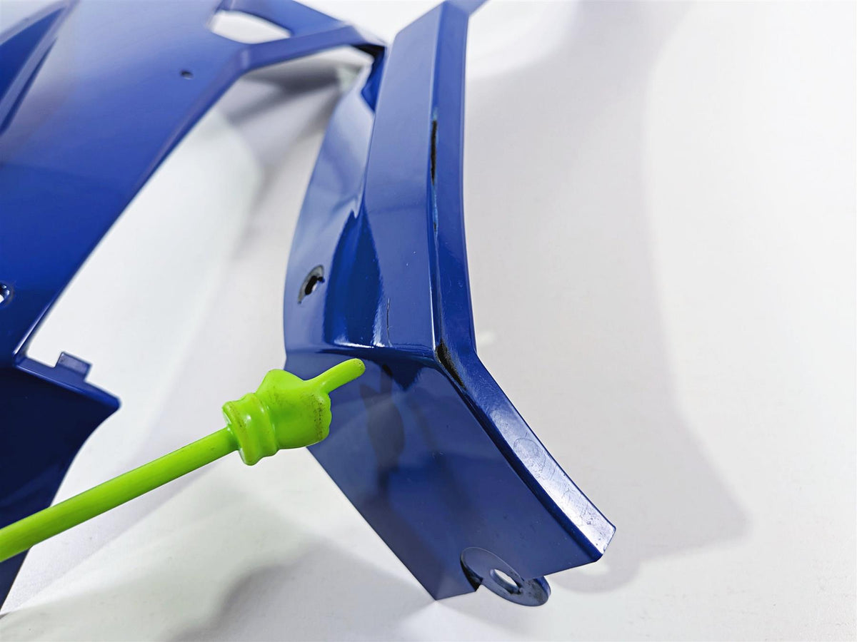 2024 Kawasaki EX500 Ninja 40th An. Blue Lower Belly Cover Fairing Set 55028-0888 {{ shop.shopifyCountryName }} - Mototech271