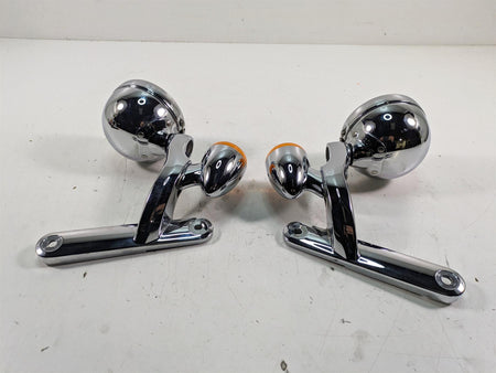 2014 Harley Touring FLHTK Electra Glide Front Spot Light Blinker Set 68000021 {{ shop.shopifyCountryName }} - Mototech271