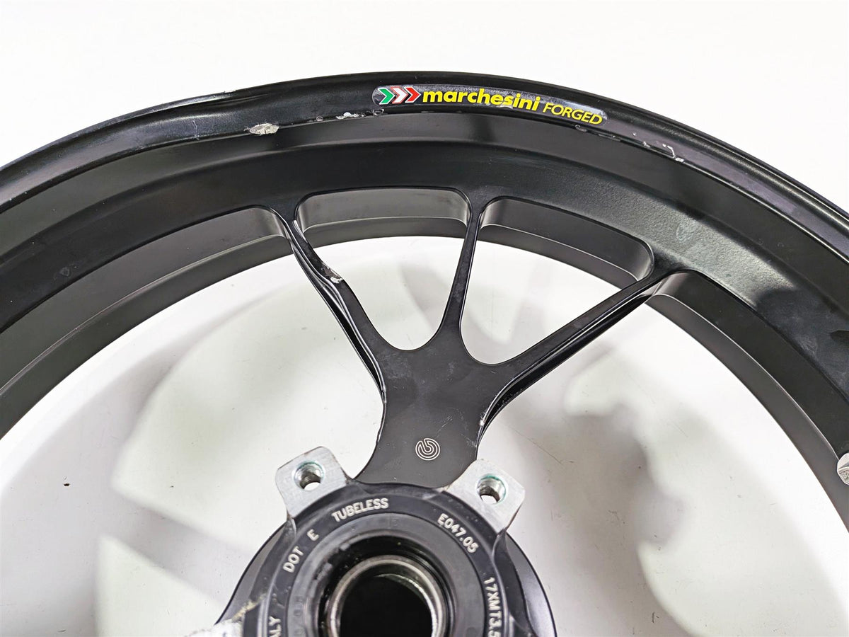 2022 Ducati Panigale V4 S V4S Marchesini Forged Damaged Front 17x3.5 Wheel Rim 50122671AB-Mototech271