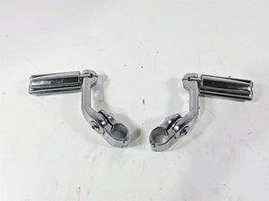 2008 Harley Touring FLHTCU E-Glide 105TH Oem Adjustable Chrome Highway Pegs | Mototech271