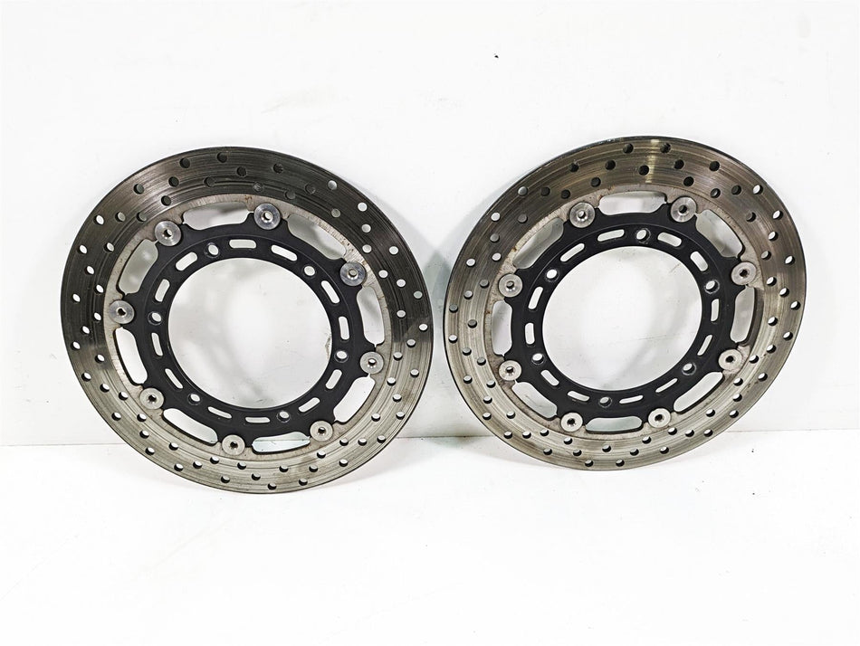 2002 Yamaha FZ1 FZS1000 Fazer Front Brake Rotor Disc Set 5JJ-2581T-10-00 {{ shop.shopifyCountryName }} - Mototech271