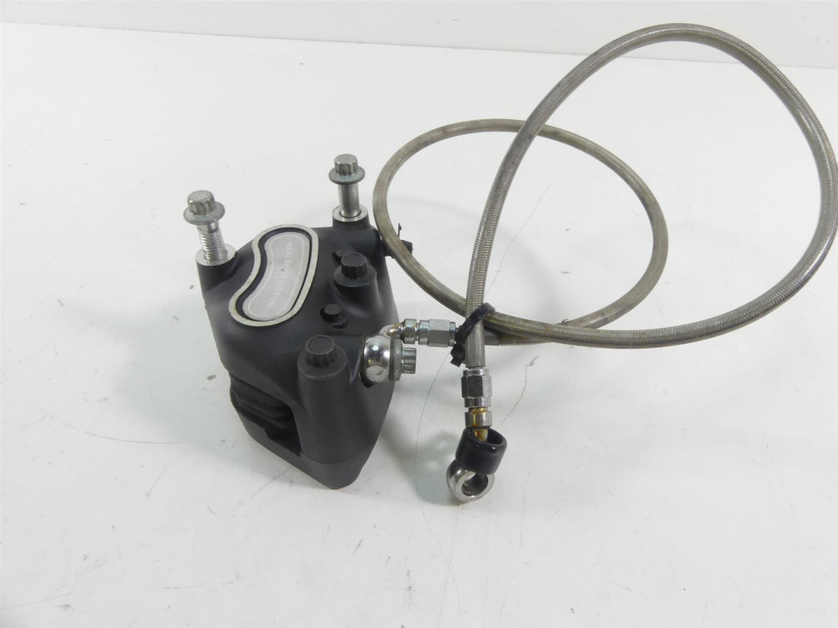 2005 Harley FXDWGI Dyna Wide Glide Front Brake Caliper + Line 44046-00D {{ shop.shopifyCountryName }} - Mototech271