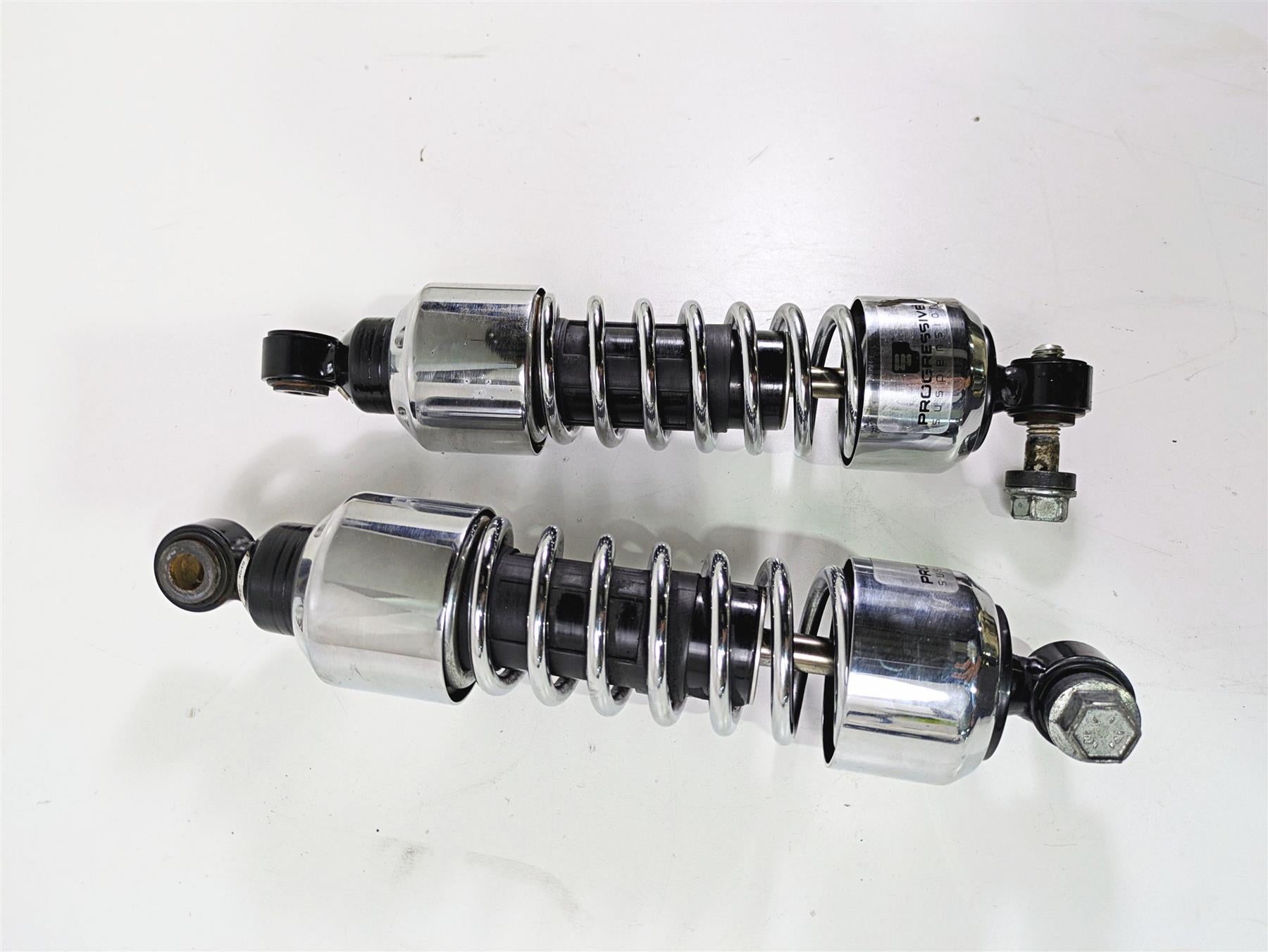 2007 Harley Touring FLHRSE CVO Road King Progressive 12" Rear Shocks 440-4049 {{ shop.shopifyCountryName }} - Mototech271