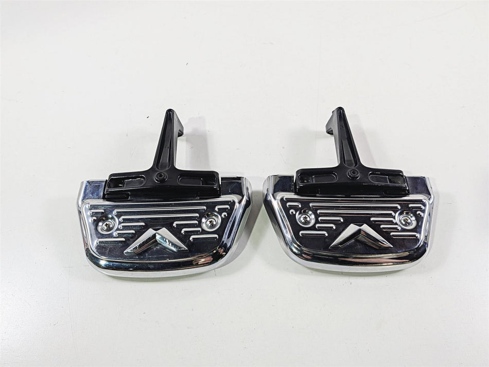 2004 Harley Touring FLTRI Road Glide Rear Passenger Floor Board Set 52719-93B-Mototech271
