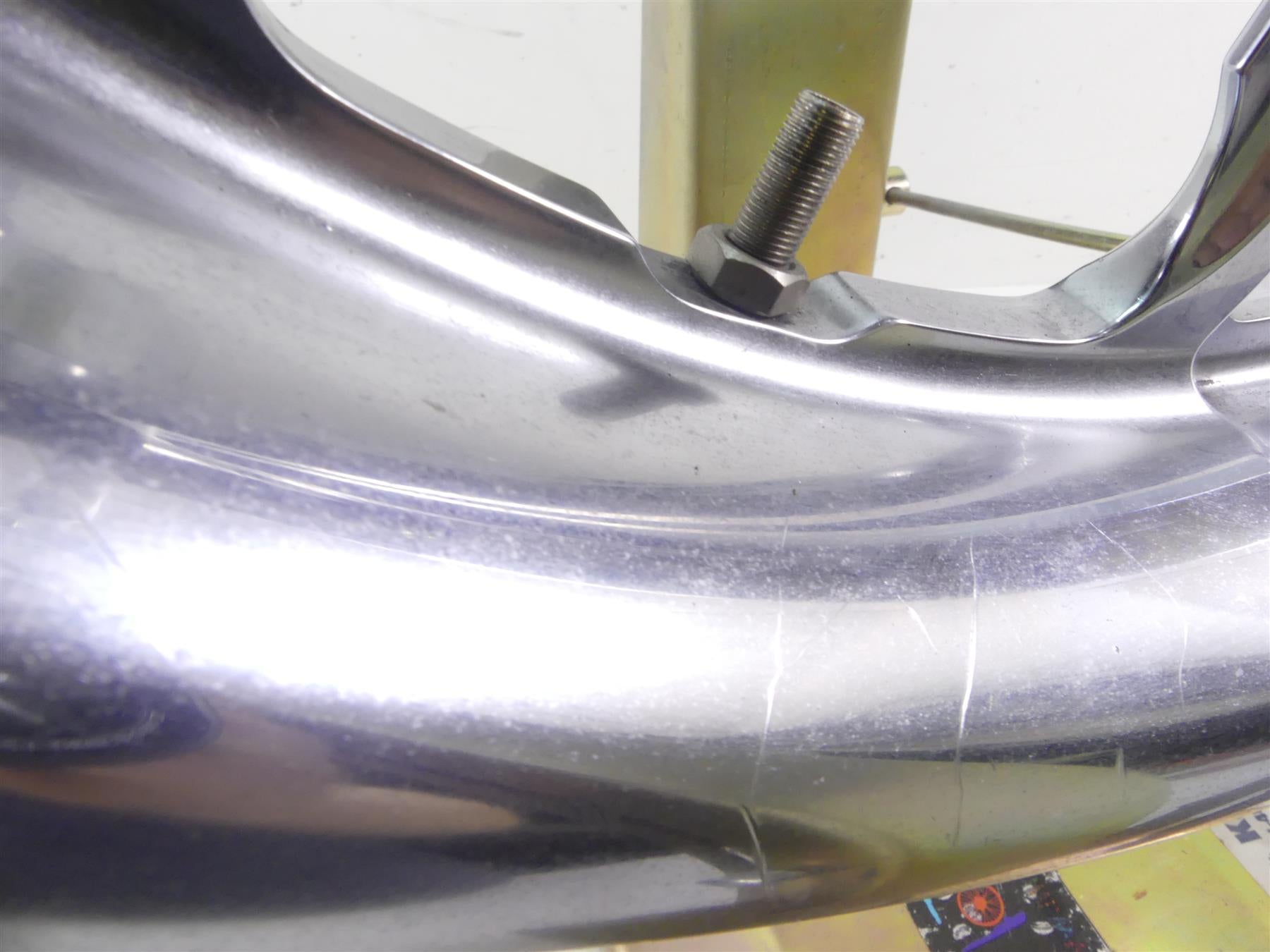 2013 Harley Touring FLHX Street Glide Bent Front Wheel Rim 21x3.5 9204-7106P {{ shop.shopifyCountryName }} - Mototech271