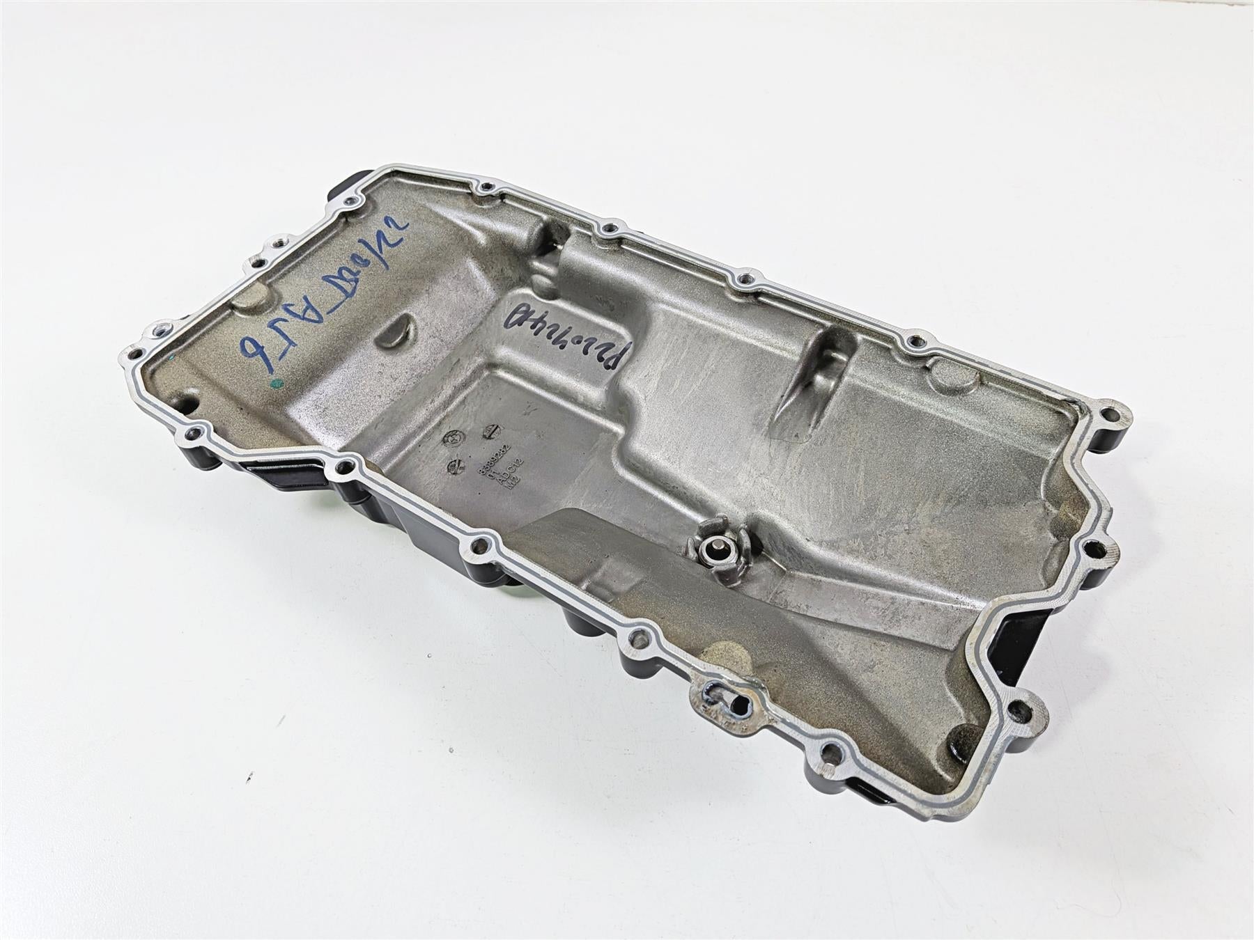 2023 BMW F850GS K81 Oil Pan Lower Engine Case Cover & Bolts 11137107956 {{ shop.shopifyCountryName }} - Mototech271