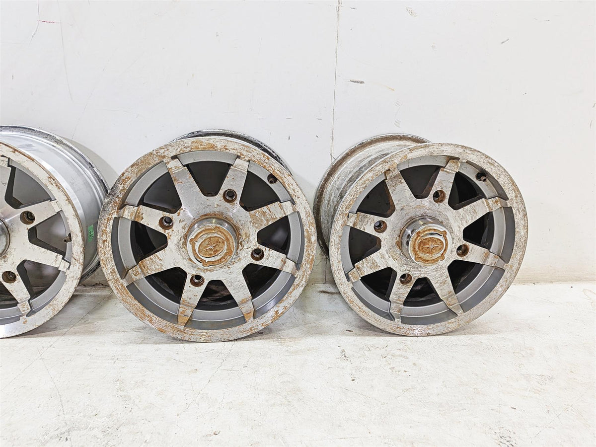 2012 Polaris Ranger 800 XP 12x6 12x8 Cast Front Rear Wheel Rim Set 1521106 {{ shop.shopifyCountryName }} - Mototech271