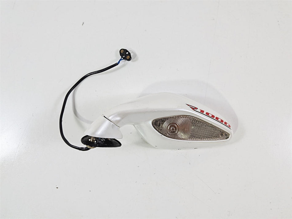 2007 Mv Agusta F4 1000R 312 Left Side Mirror & Turn Signal Blinker  80B0B0607