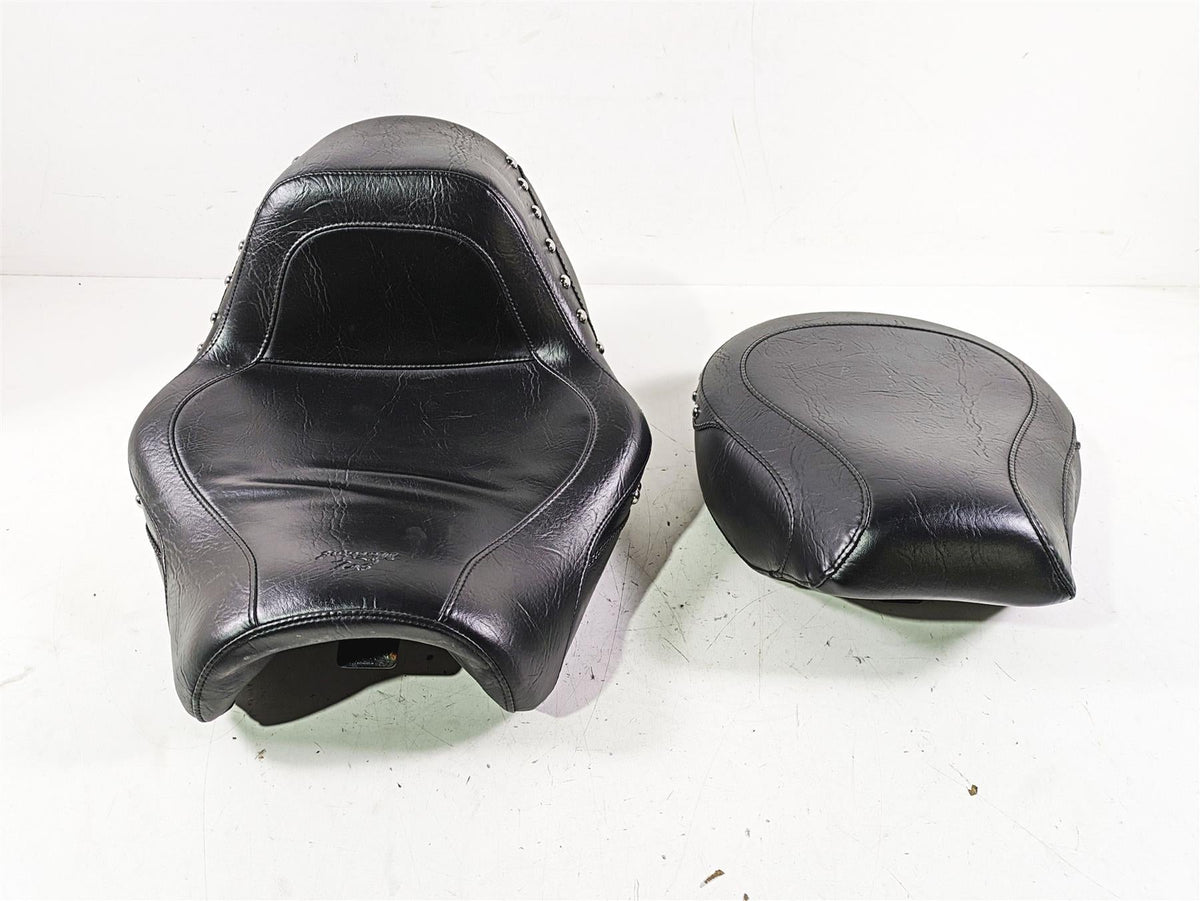 2002 Honda VTX1800 Retro Mustang Sport Touring Studded Front Rear Seat Set 75860 {{ shop.shopifyCountryName }} - Mototech271