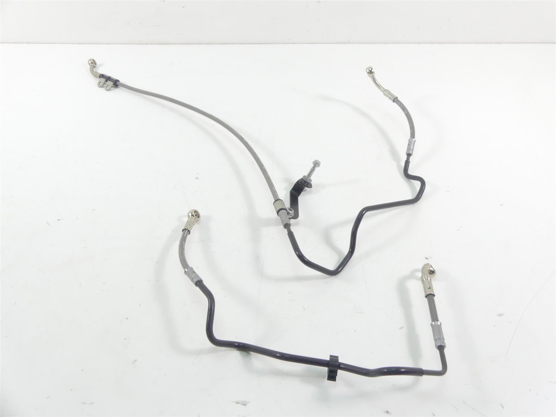 2018 Triumph Street Triple 765RS Rear Abs Brake Line Hose Set T2022816 T2022815 {{ shop.shopifyCountryName }} - Mototech271