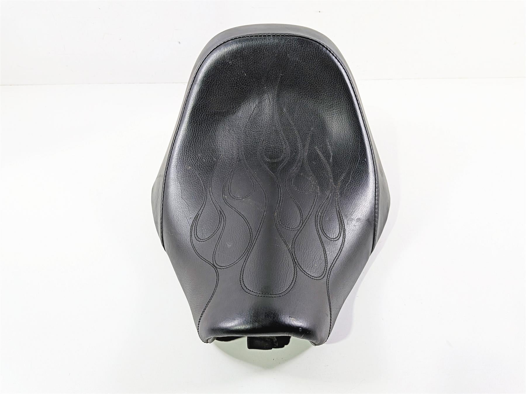 2009 Harley FXCWC Softail Rocker Danny Gray Custom Big Seat Flame Stitching {{ shop.shopifyCountryName }} - Mototech271