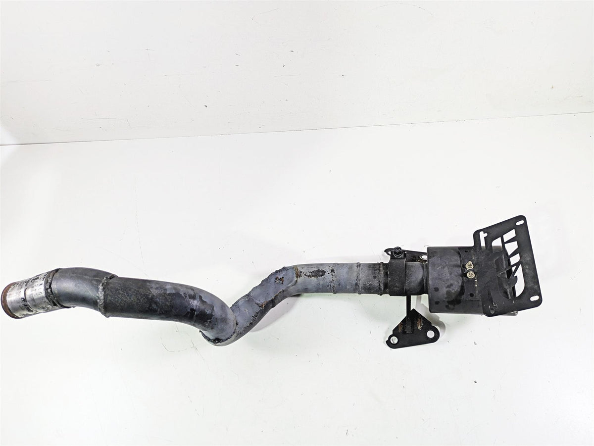 2016 Ducati Monster 1200 S Homemade Under Seat Straight Pipe Exhaust Muffler {{ shop.shopifyCountryName }} - Mototech271