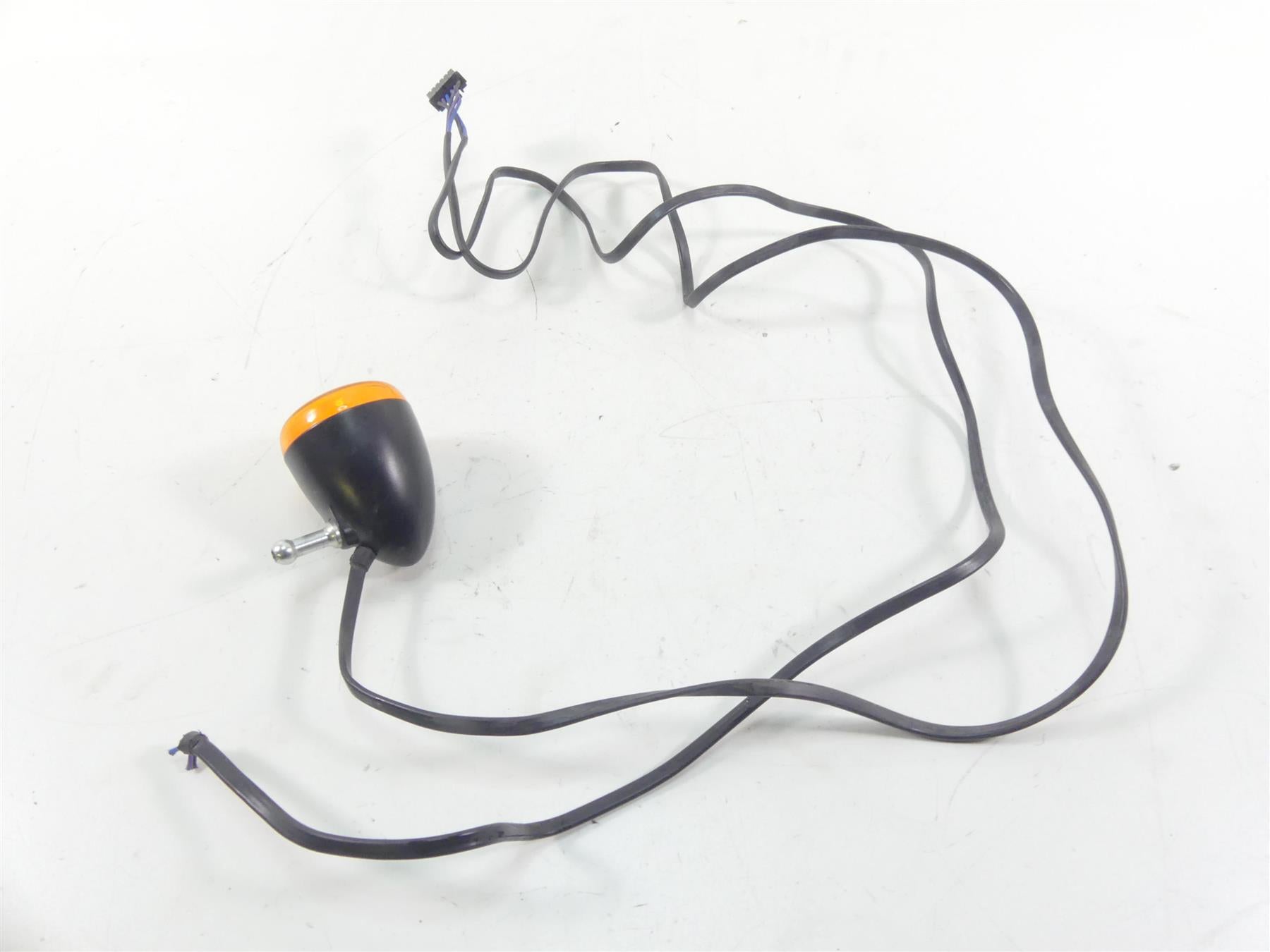 2009 Harley XR1200 Sportster Left Front Blinker Turn Signal + Wiring 68804-06 {{ shop.shopifyCountryName }} - Mototech271