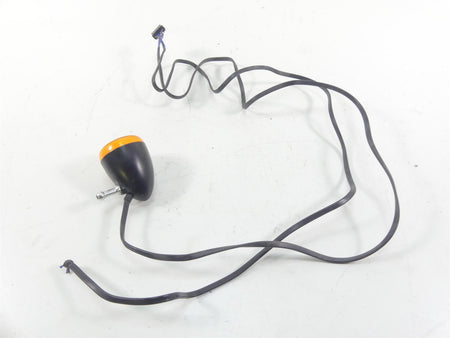 2009 Harley XR1200 Sportster Left Front Blinker Turn Signal + Wiring 68804-06 {{ shop.shopifyCountryName }} - Mototech271