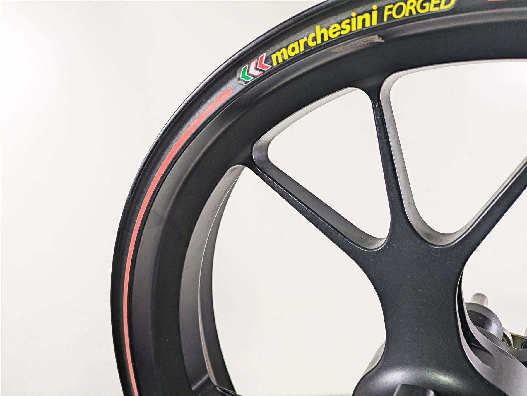 2015 Ducati Hypermotard 821 SP 17x3.5 Marchesini Front Wheel Rim 50121651AB {{ shop.shopifyCountryName }} - Mototech271