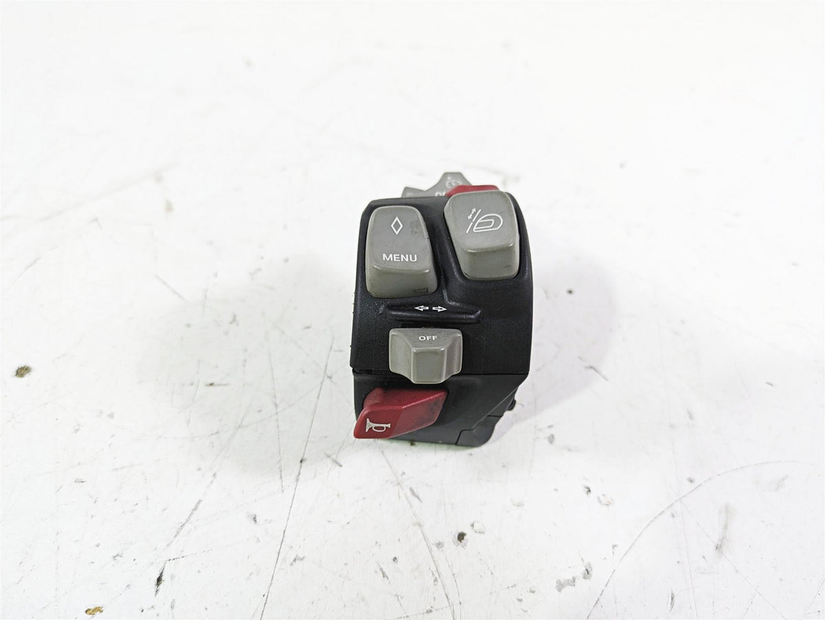 2014 BMW R1200 RT RTW K52 Left Hand Control Switch Cruise Menu 61318388633 {{ shop.shopifyCountryName }} - Mototech271