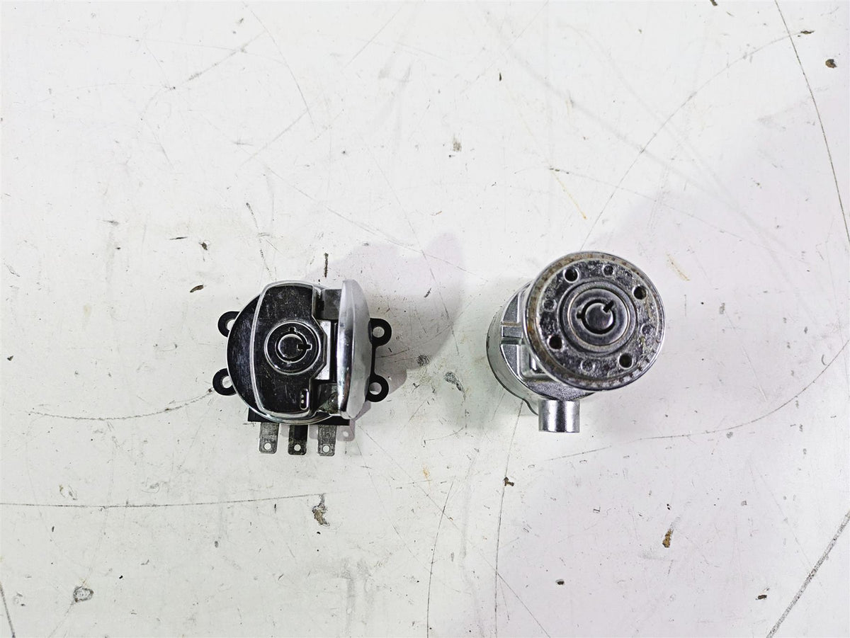 2007 Harley FXDWG Dyna Wide Glide Ignition Switch + Steering Lock -Vin 71430-06A {{ shop.shopifyCountryName }} - Mototech271