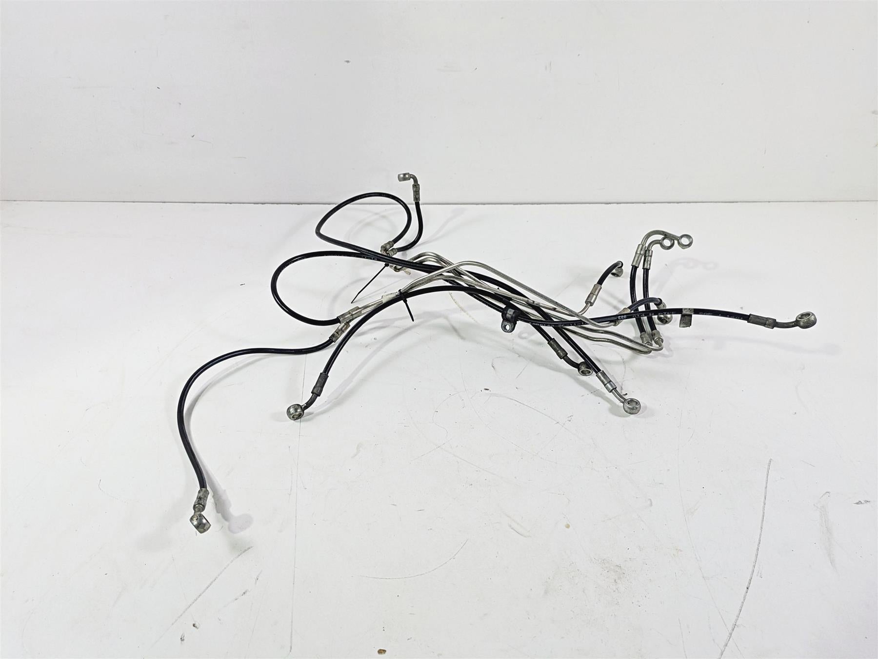 2015 Ducati Hypermotard 821 SP Front Rear Abs Brake Line Set 61810491A 61810481A {{ shop.shopifyCountryName }} - Mototech271