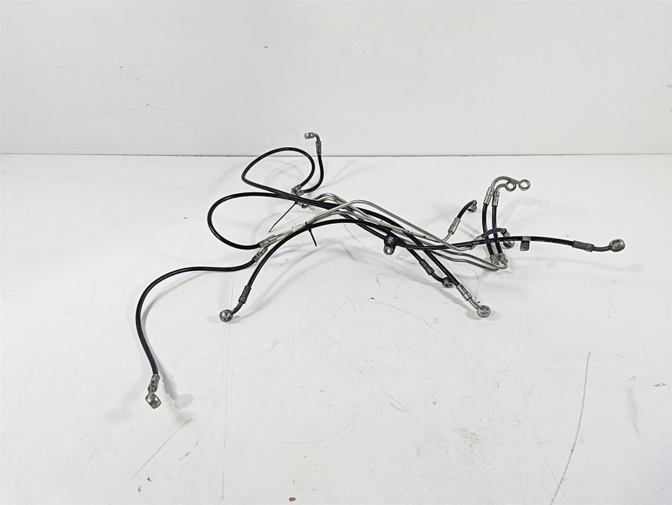 2015 Ducati Hypermotard 821 SP Front Rear Abs Brake Line Set 61810491A 61810481A {{ shop.shopifyCountryName }} - Mototech271