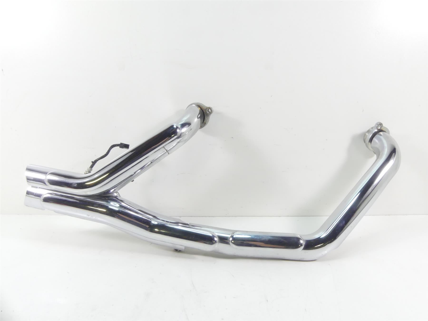 2007 Yamaha XVS1300 V-Star Exhaust Pipe Header Chrome Cover Set 3D8-14610-00-00