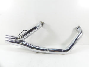 2007 Yamaha XVS1300 V-Star Exhaust Pipe Header Chrome Cover Set 3D8-14610-00-00