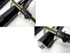 2013 Ducati Diavel Red Front Straight Fork Leg Set 34420342A 34520343A | Mototech271