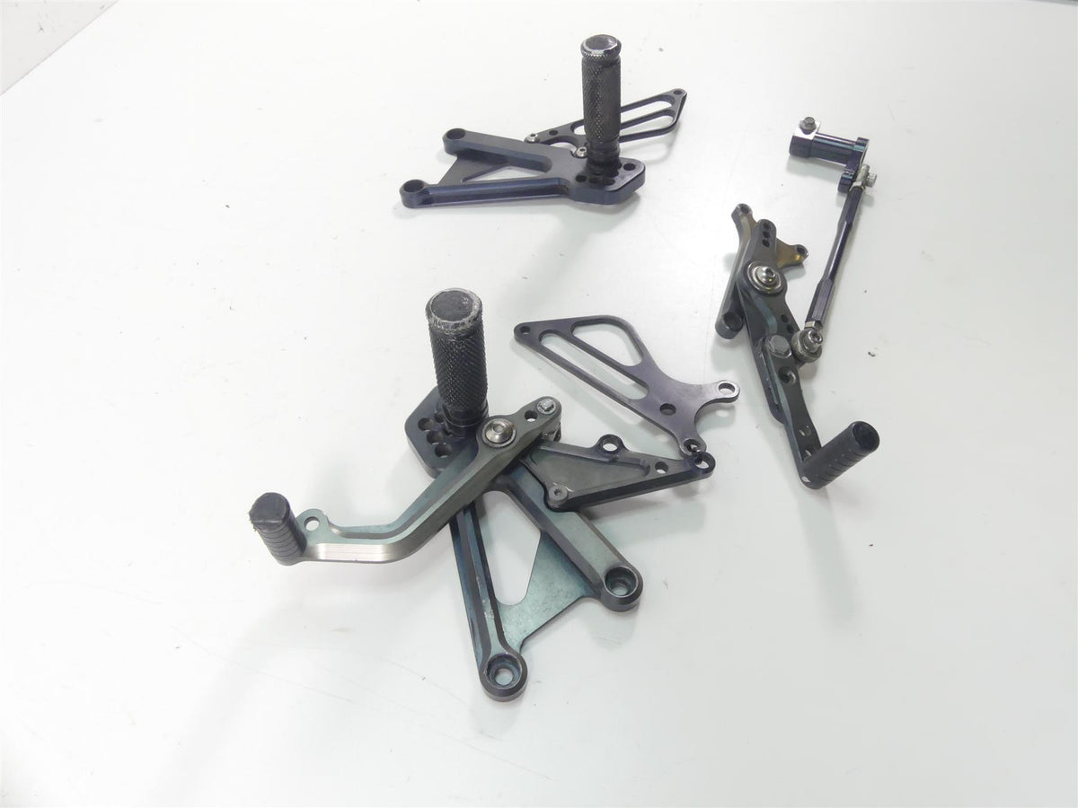 2006 Triumph Daytona 675 Aftermarket Rearsets Footpeg Foot Peg Shifter Set {{ shop.shopifyCountryName }} - Mototech271