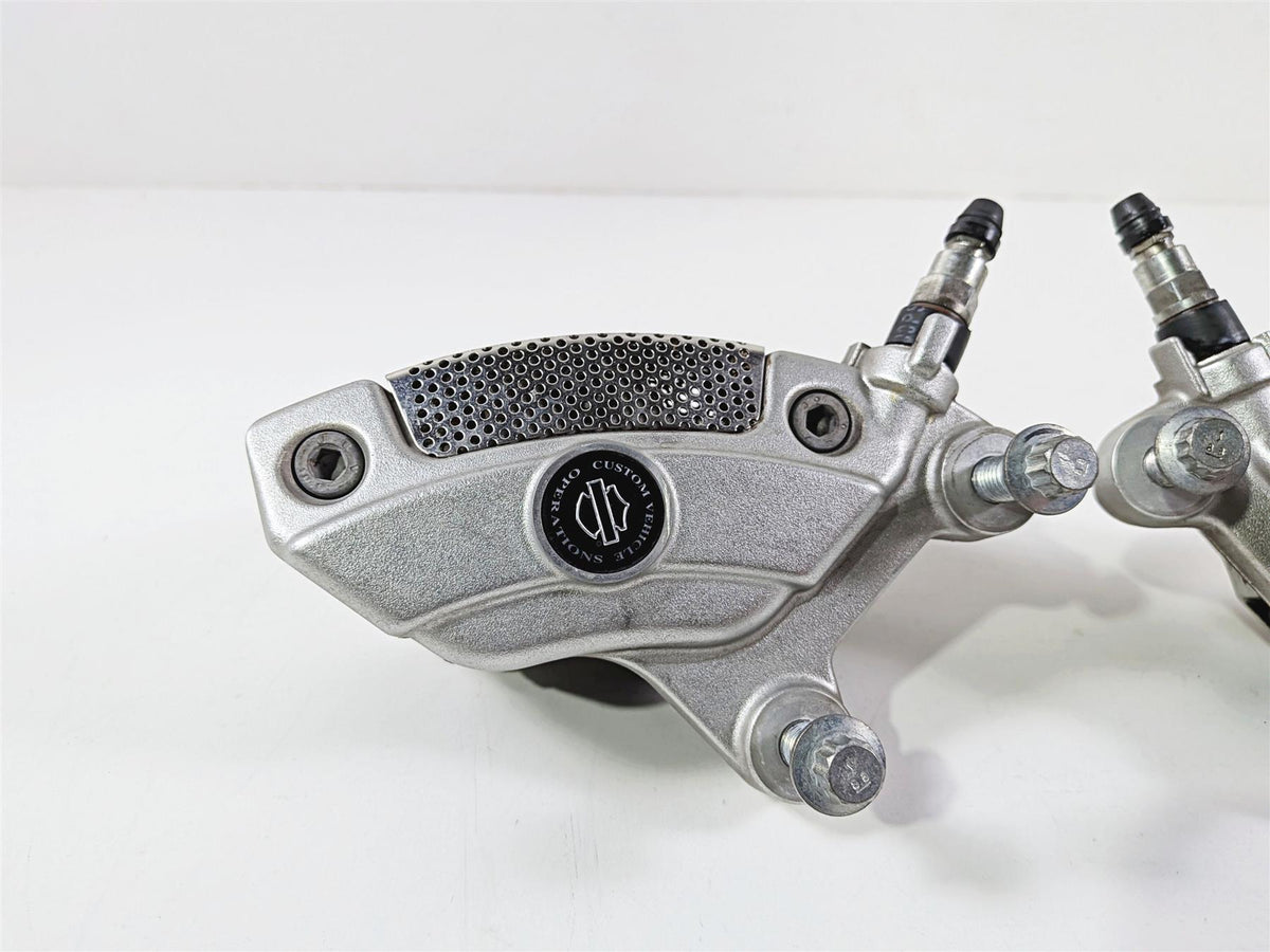 2011 Harley Touring FLHTCU CVO Electra Glide Front Brake Caliper Set 42938-08-Mototech271