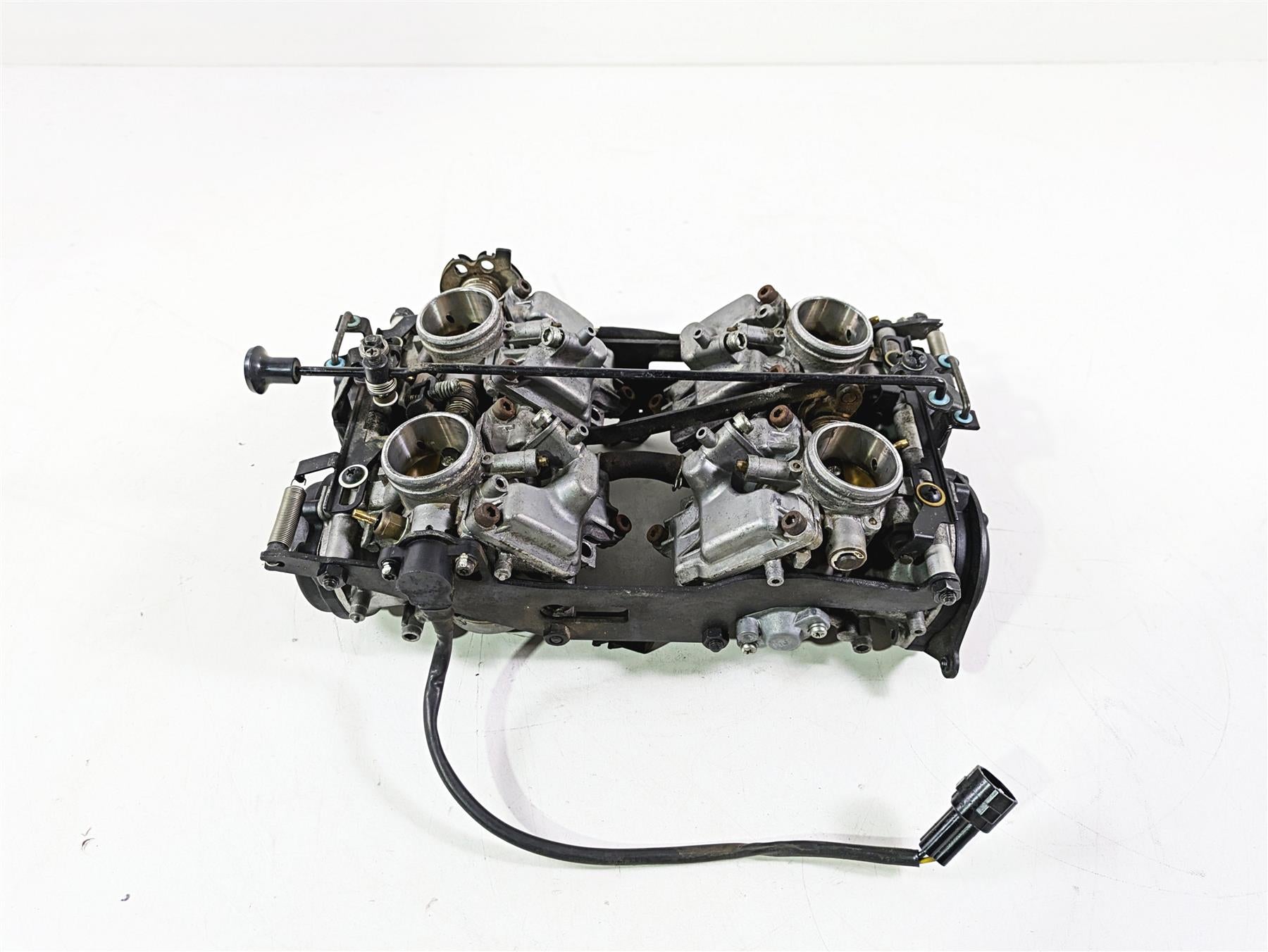2008 Yamaha XVZ1300 Royal Star Carburetor Carb Set -Tested 4XY-14904-91-00 {{ shop.shopifyCountryName }} - Mototech271