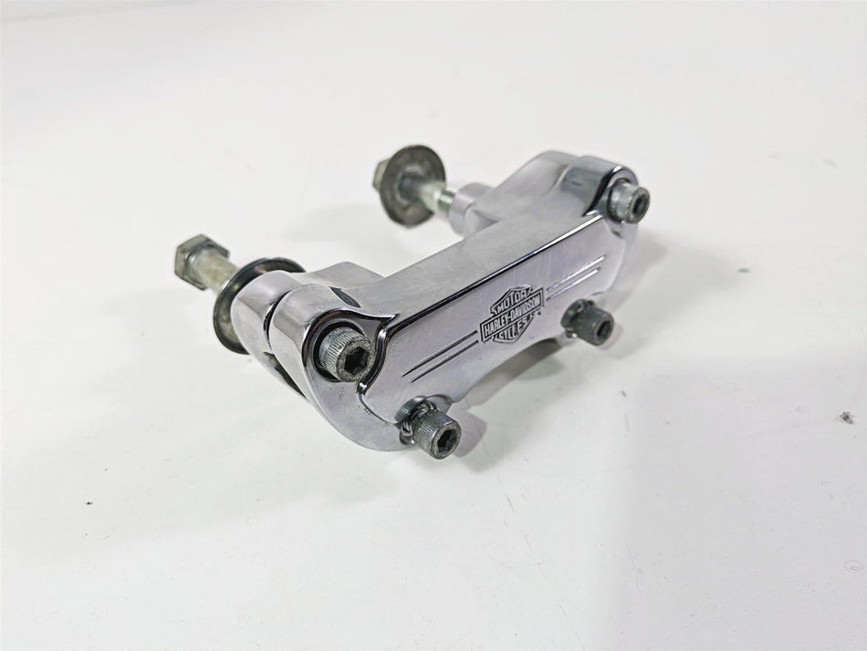 2003 Harley FLSTC Softail Heritage 100th Handlebar Holder Riser Set 56567-86B {{ shop.shopifyCountryName }} - Mototech271