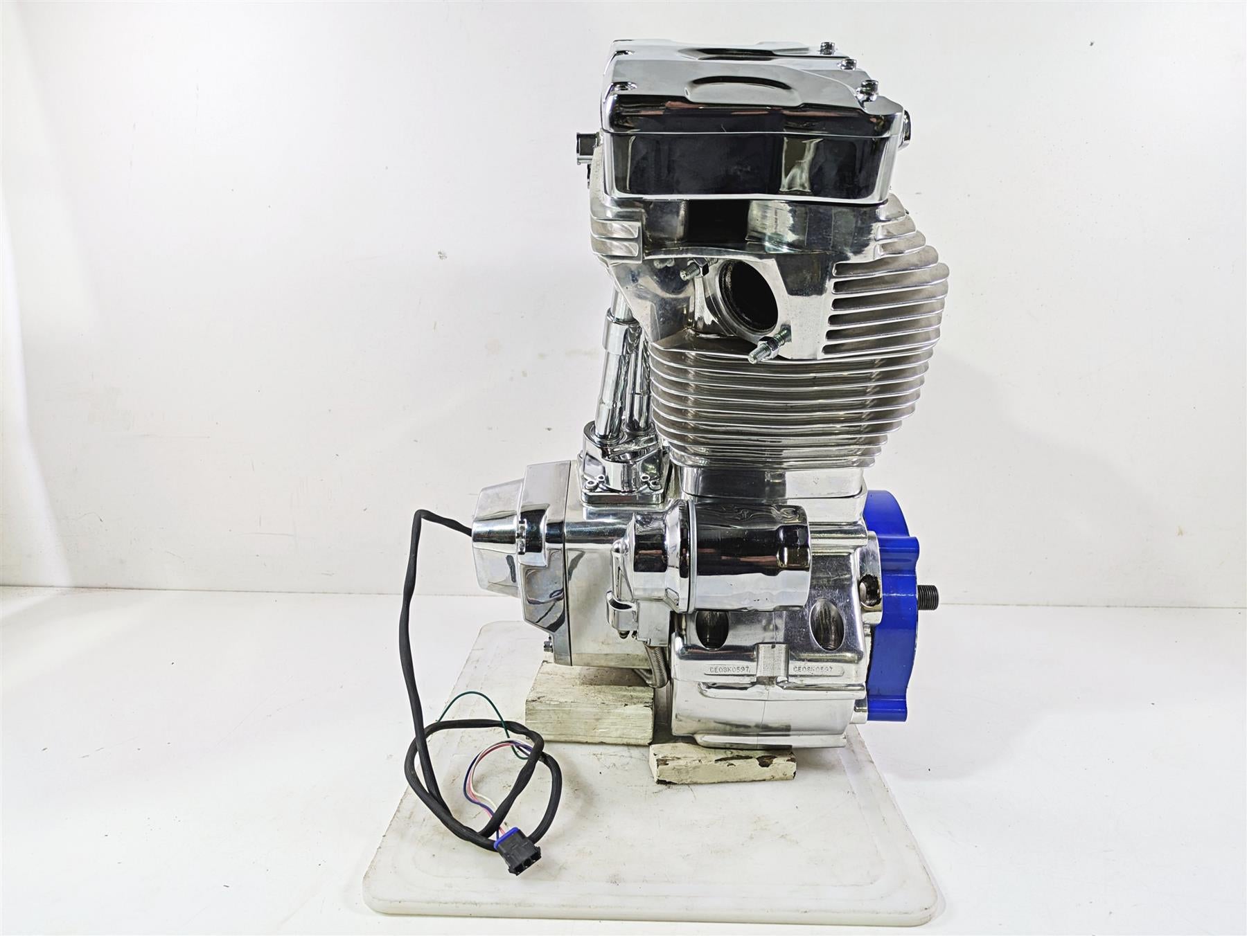2008 Ultima Motorcycles Fat Bastard Running Engine Motor -Video CE08K0597 {{ shop.shopifyCountryName }} - Mototech271