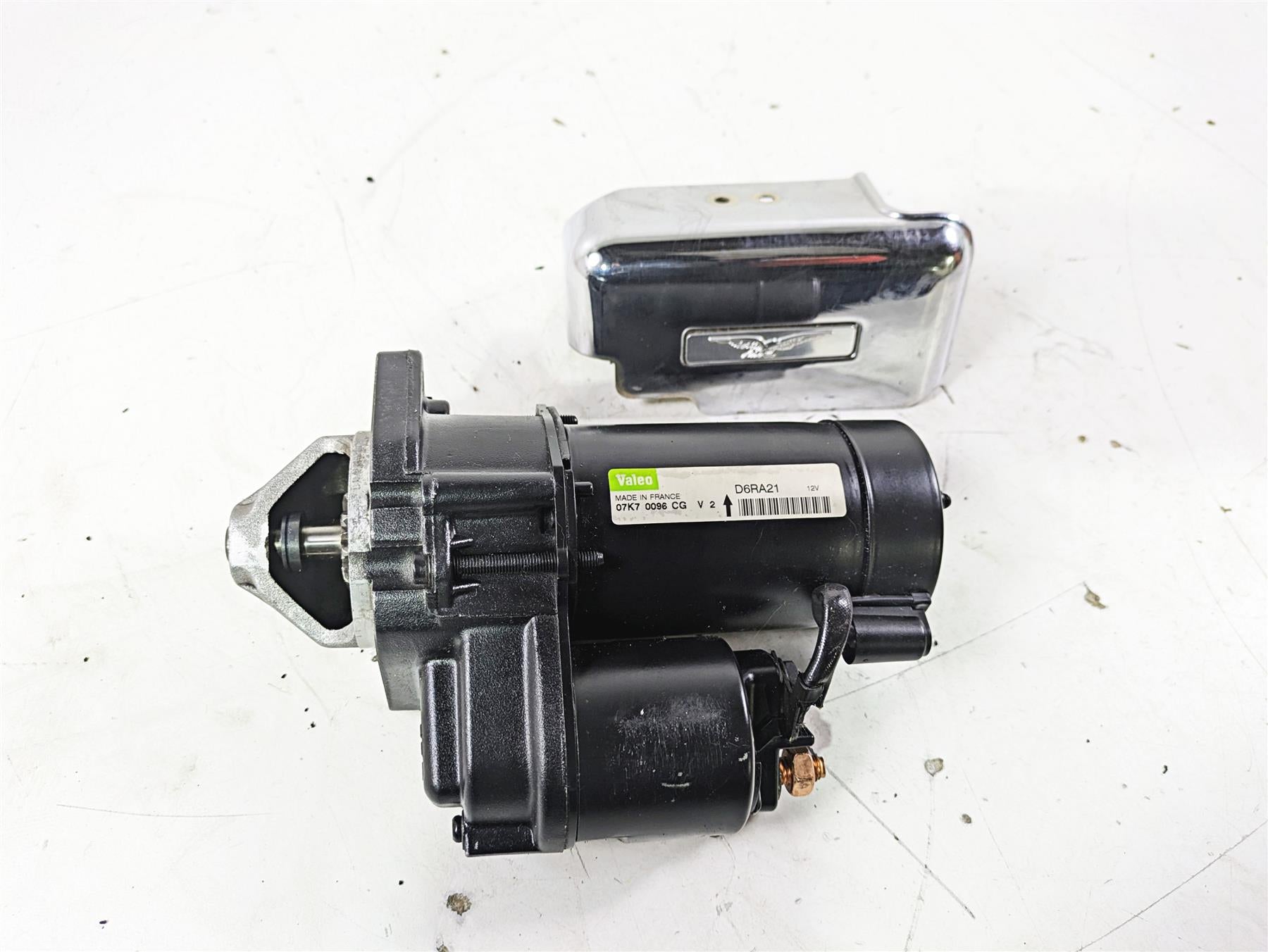1998 Moto Guzzi California 1100 EV Engine Starter Motor & Cover GU30730711 {{ shop.shopifyCountryName }} - Mototech271