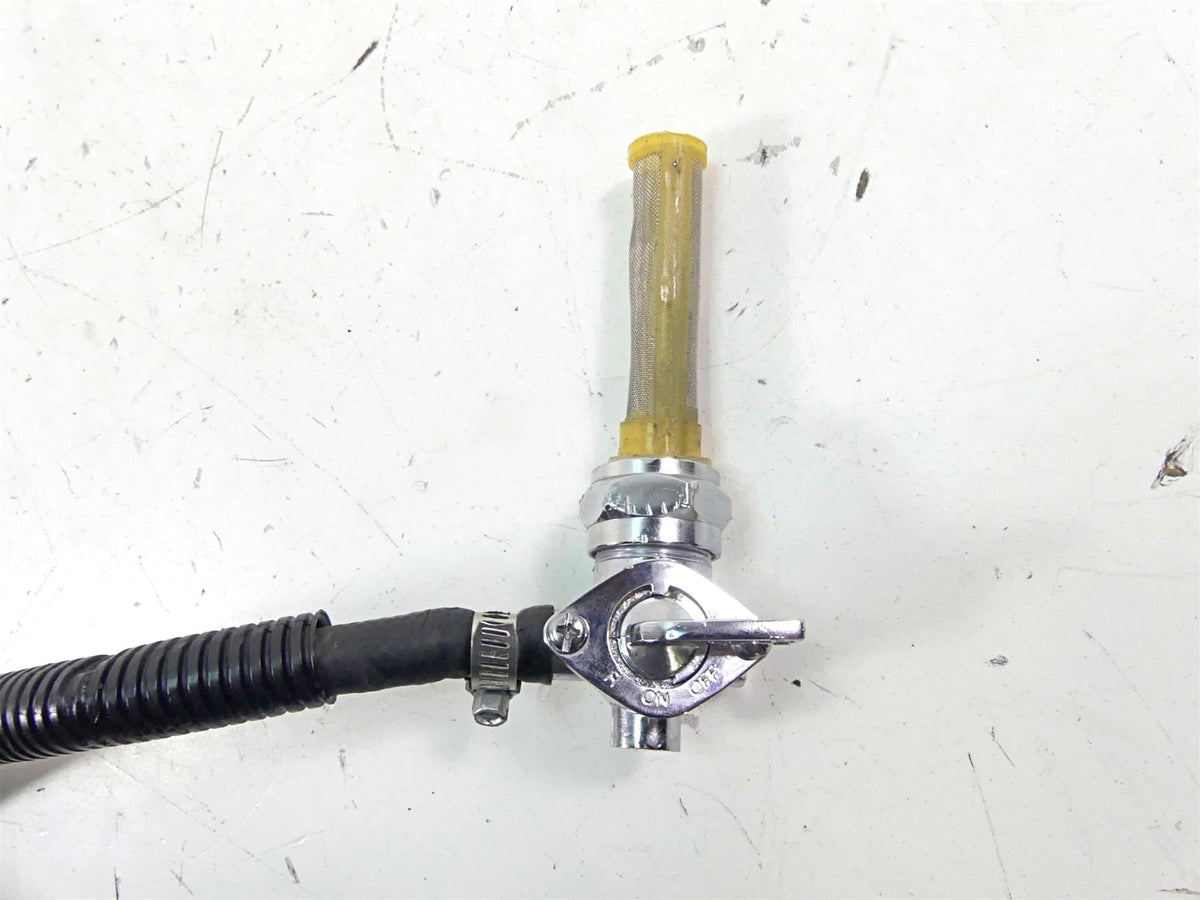 2002 Harley Touring FLHTC Electra Glide Chrome Fuel Gas Valve Petcock 61338-02 {{ shop.shopifyCountryName }} - Mototech271