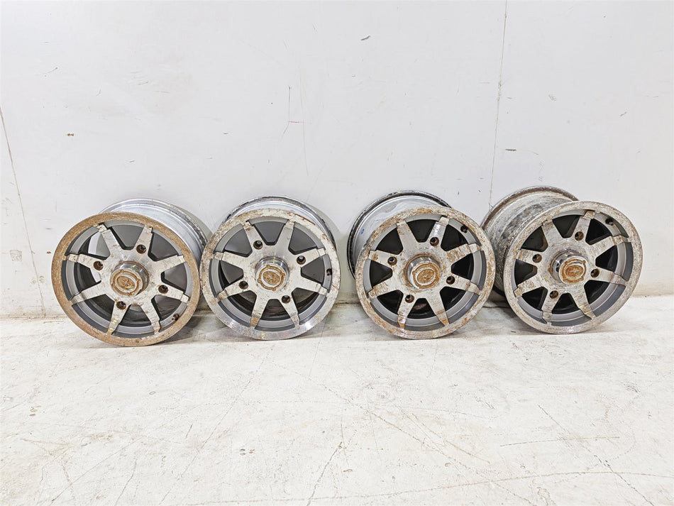 2012 Polaris Ranger 800 XP 12x6 12x8 Cast Front Rear Wheel Rim Set 1521106 {{ shop.shopifyCountryName }} - Mototech271