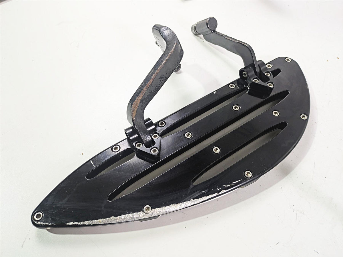 2001 Harley Touring FLHX Street Glide CNC Cut Front Rear Floor Board Pedal Set {{ shop.shopifyCountryName }} - Mototech271