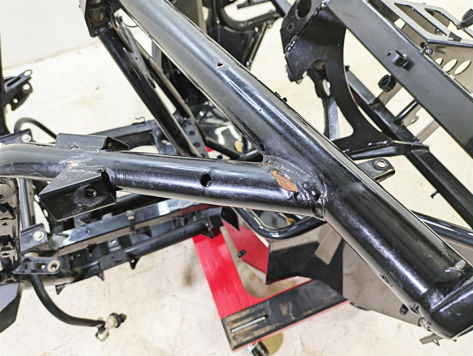 2021 Kawasaki Teryx KRX KRF 1000 Front Sub Frame Subframe -Bent {{ shop.shopifyCountryName }} - Mototech271