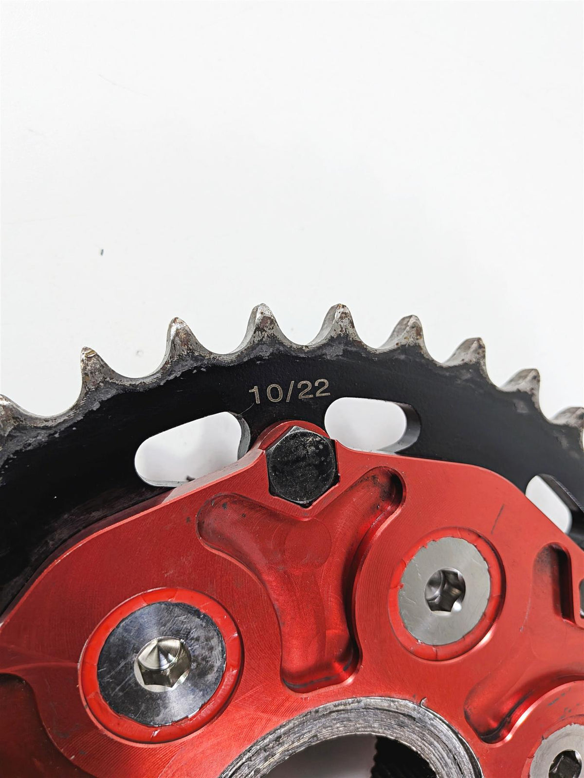 2017 Ducati Panigale 1299 AEM Factory Red Sprocket & Flange DU092 S50-804R-41-Mototech271