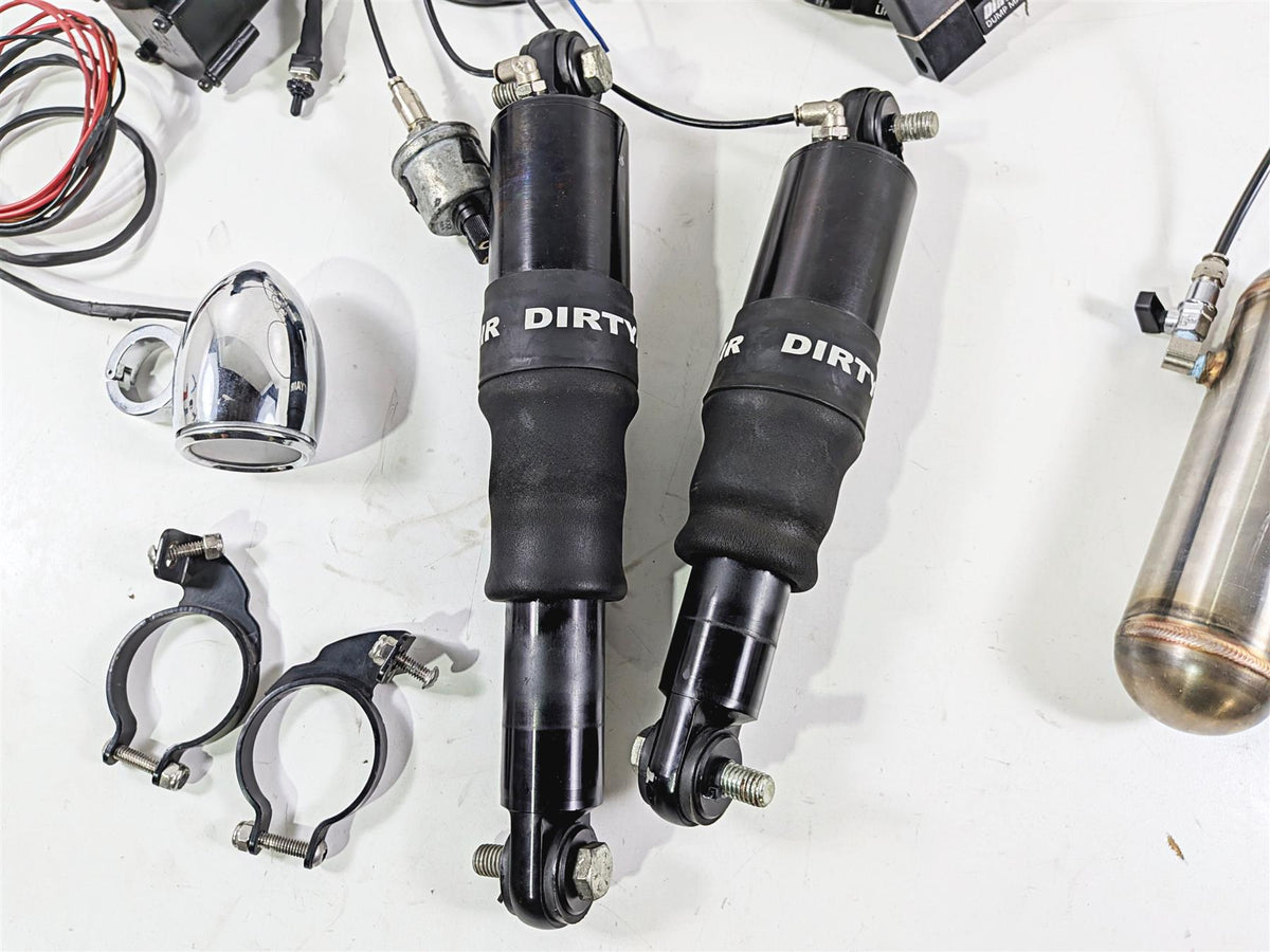 2015 Harley Touring FLTRUSE CVO Road Glide Dirty Air Rear Shock Ride System-Mototech271