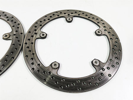 2010 BMW R1200RT K26 Front Brembo Brake Disc Rotor Set 320mm 34117711428 {{ shop.shopifyCountryName }} - Mototech271