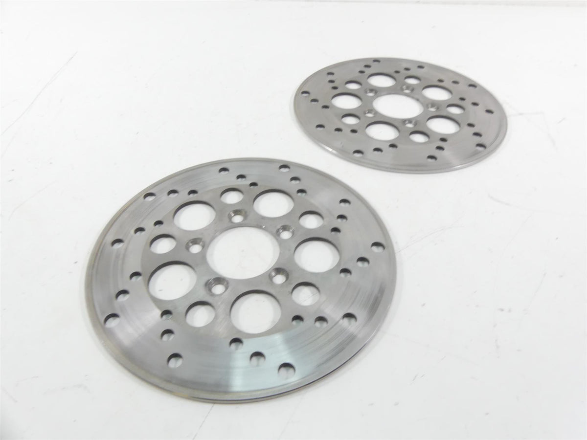 1978 Harley XLH1000 Sportster Ironhead Front Brake Discs Rotor Set 44137-77 {{ shop.shopifyCountryName }} - Mototech271