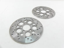 Load image into Gallery viewer, 1978 Harley XLH1000 Sportster Ironhead Front Brake Discs Rotor Set 44137-77
