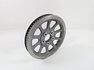 2007 Harley Touring FLHRSE CVO Road King Rear Drive Belt Pulley - 66T 37781-07