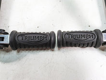 Load image into Gallery viewer, 2011 Triumph America Rear Footpeg Foot Peg Set T2081043 T2081062 | Mototech271
