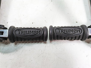 2011 Triumph America Rear Footpeg Foot Peg Set T2081043 T2081062 | Mototech271