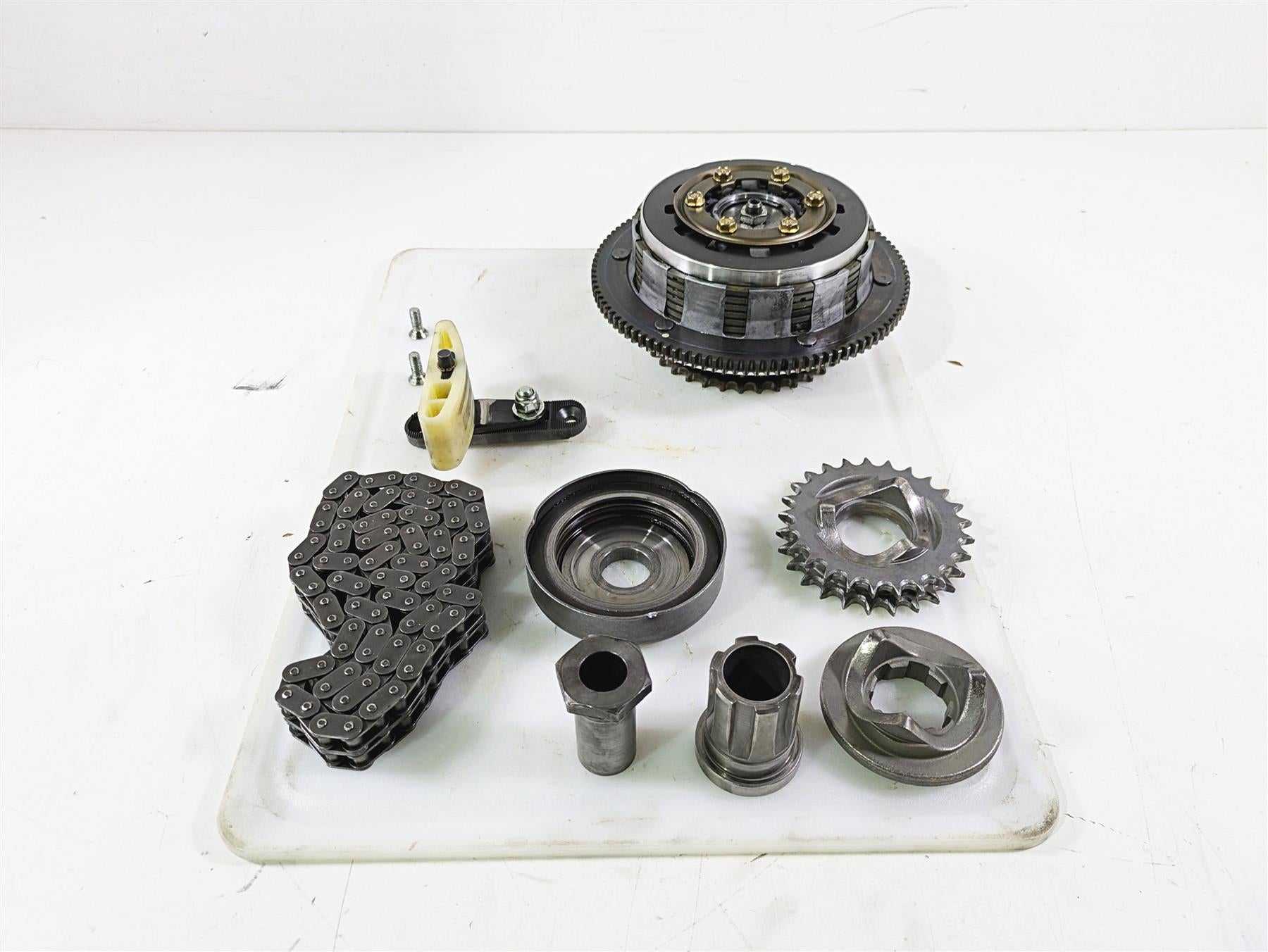 2003 Harley Softail FXSTDI Deuce 100th Primary Drive Clutch Kit 37802-98B {{ shop.shopifyCountryName }} - Mototech271