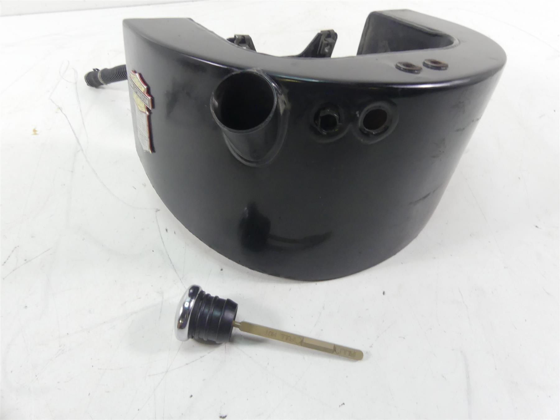 2005 Harley Softail FLSTSC Heritage Springer Oil Tank Reservoir + Hoses 62492-00 {{ shop.shopifyCountryName }} - Mototech271