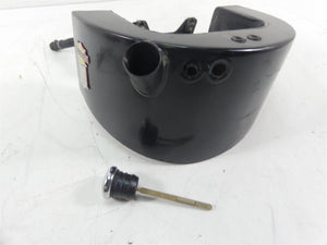 2005 Harley Softail FLSTSC Heritage Springer Oil Tank Reservoir + Hoses 62492-00