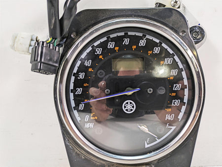 2009 Yamaha XV1900 Raider Speedometer Gauges Instrument 47K -Tested 5C7-83500-01 {{ shop.shopifyCountryName }} - Mototech271