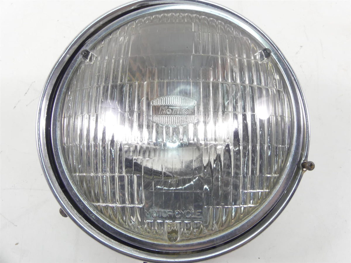 1978 Yamaha XS650 SE Special Headlight Head Light Lamp & Mounts 584-84330-61-93 {{ shop.shopifyCountryName }} - Mototech271
